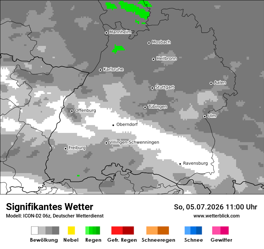 Signifikantes Wetter