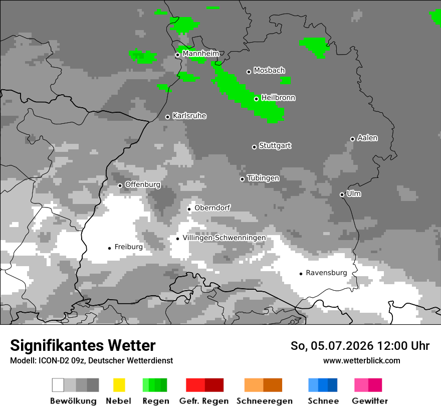 Signifikantes Wetter