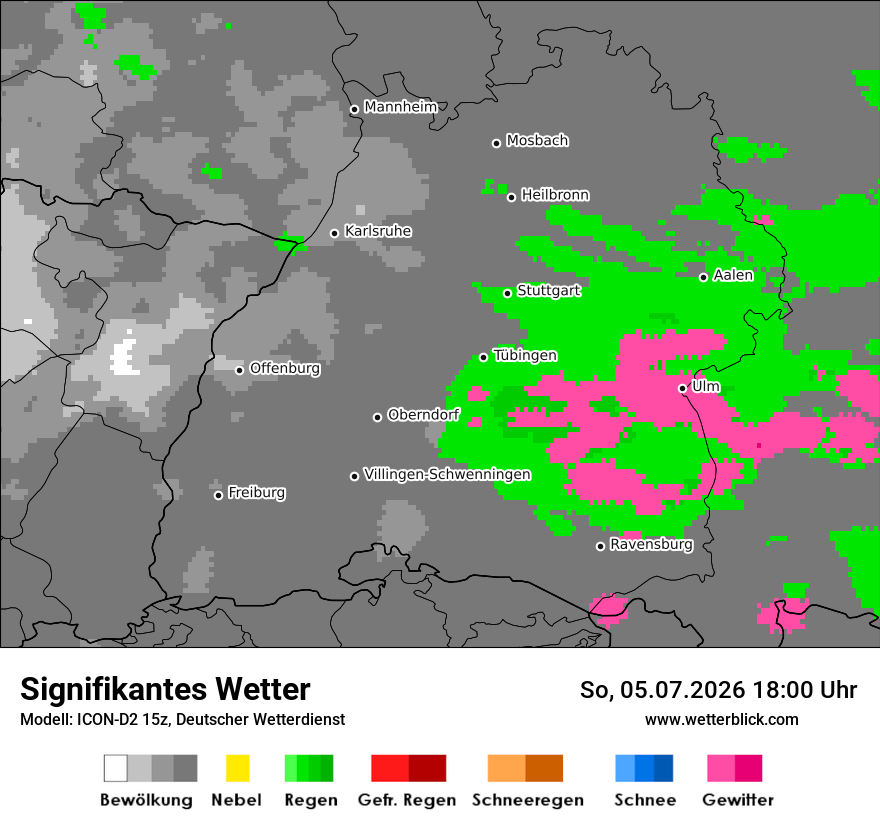 Signifikantes Wetter