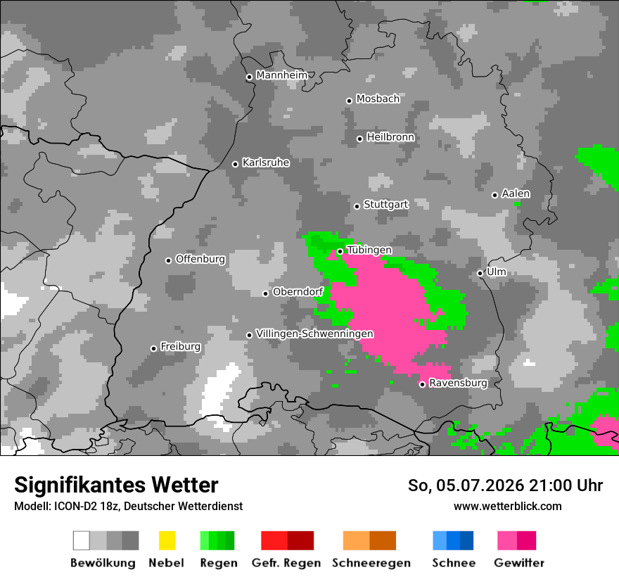Signifikantes Wetter