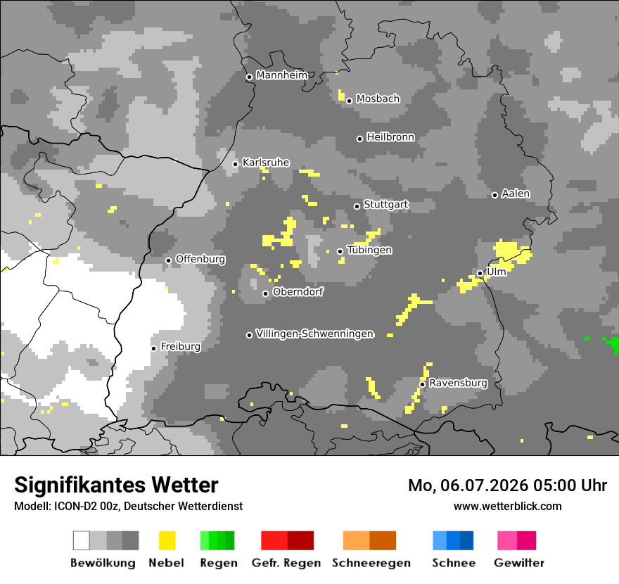 Signifikantes Wetter