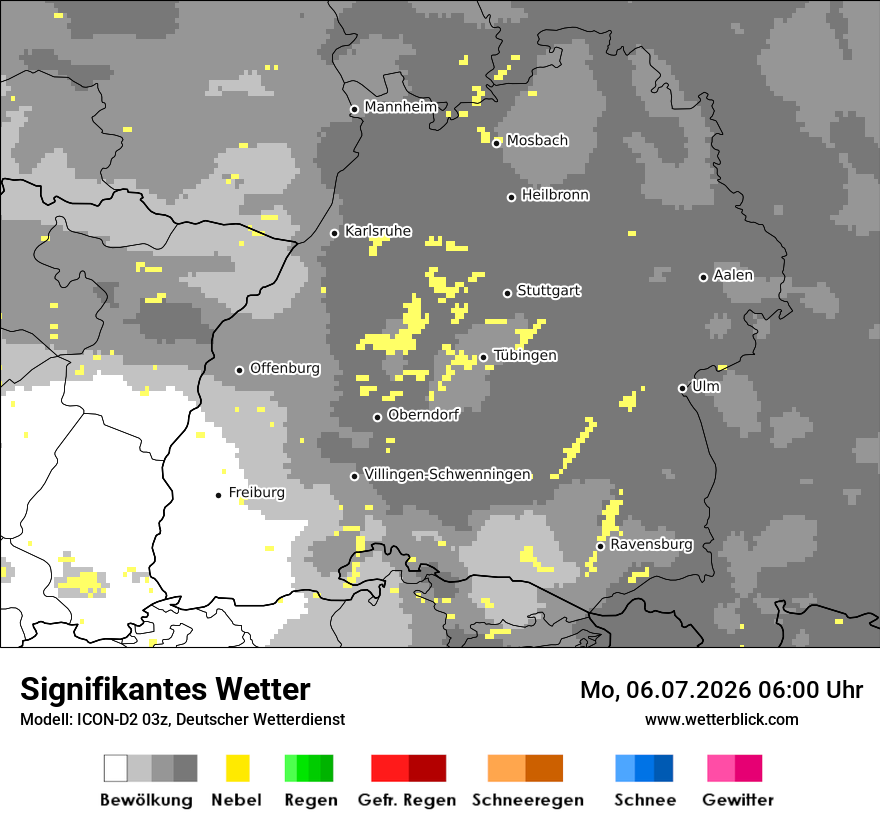 Signifikantes Wetter