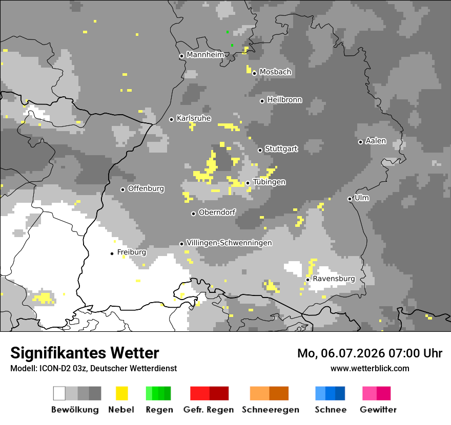 Signifikantes Wetter