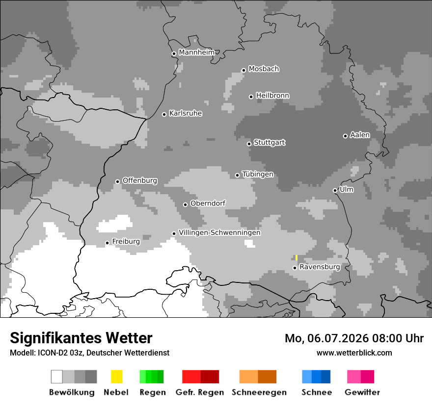 Signifikantes Wetter