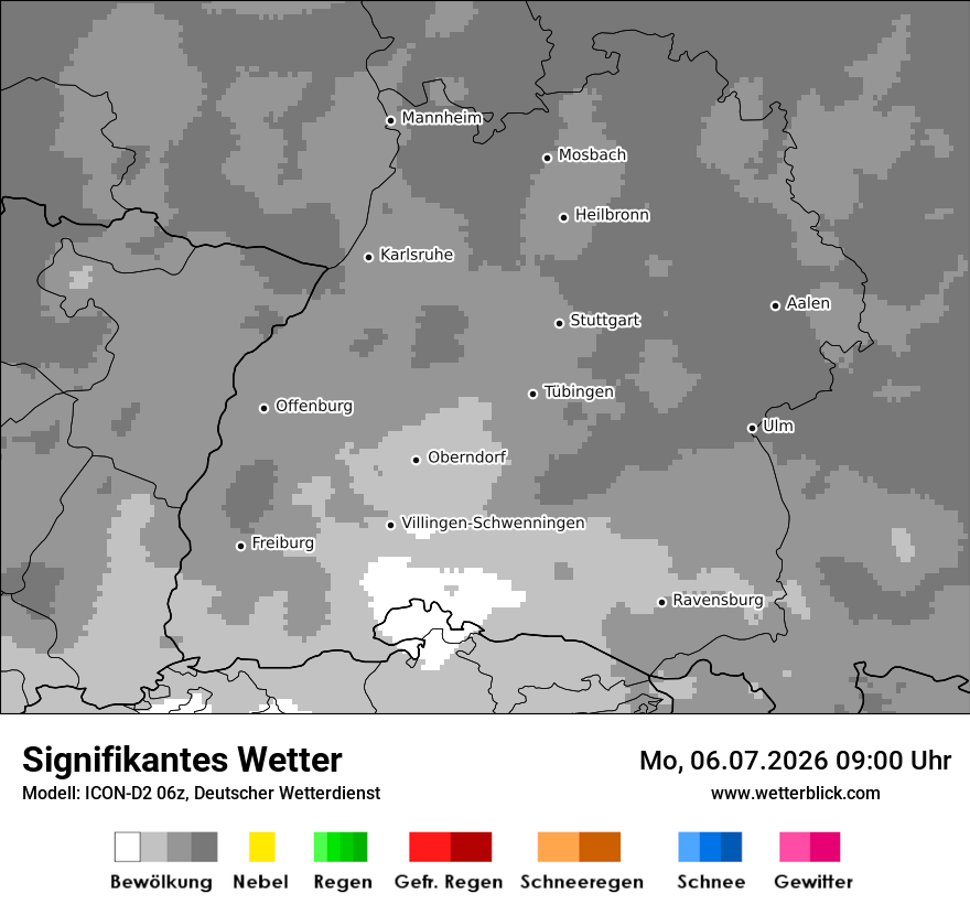 Signifikantes Wetter