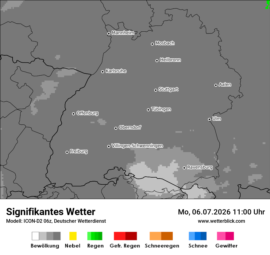 Signifikantes Wetter