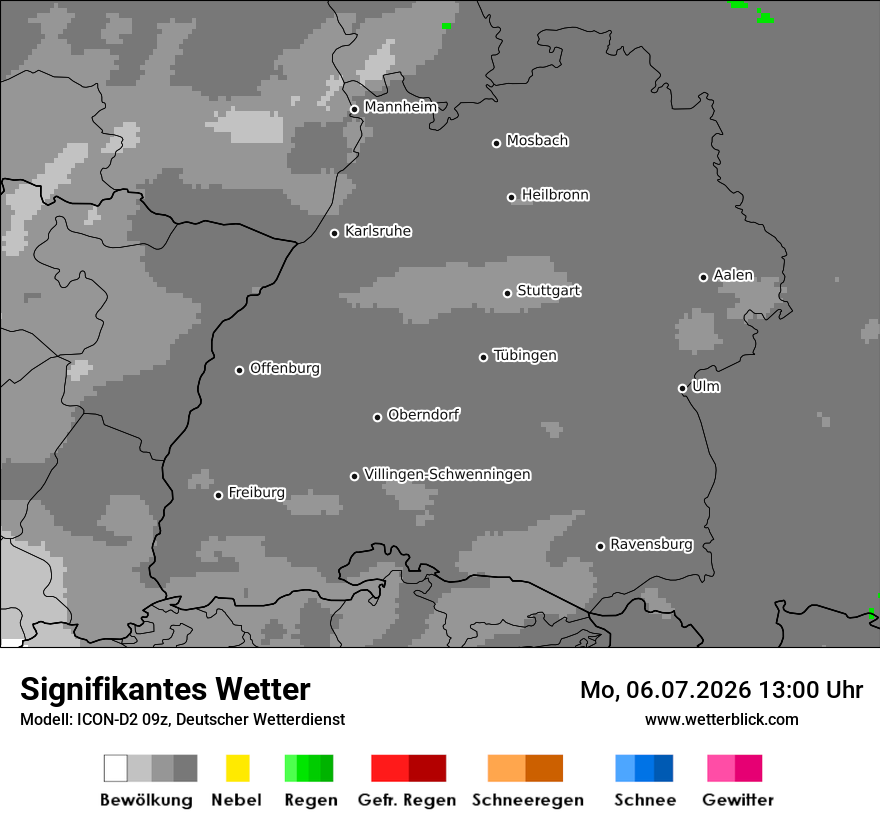 Signifikantes Wetter