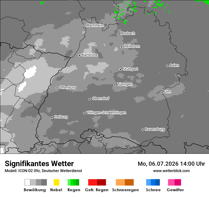 Signifikantes Wetter