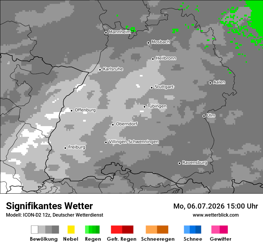 Signifikantes Wetter