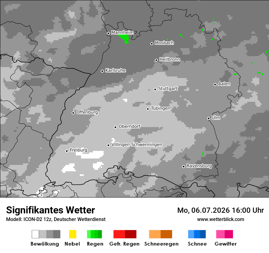 Signifikantes Wetter
