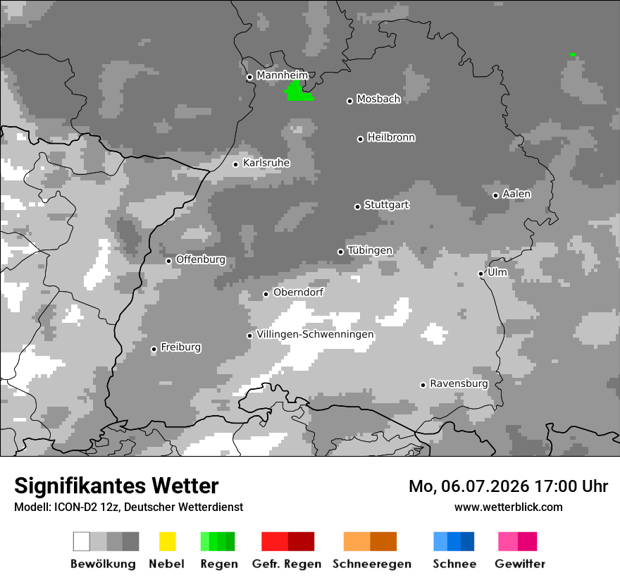 Signifikantes Wetter