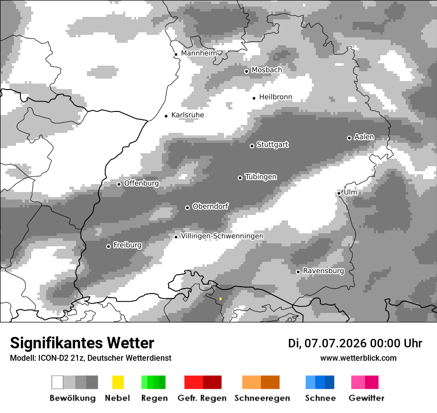 Signifikantes Wetter