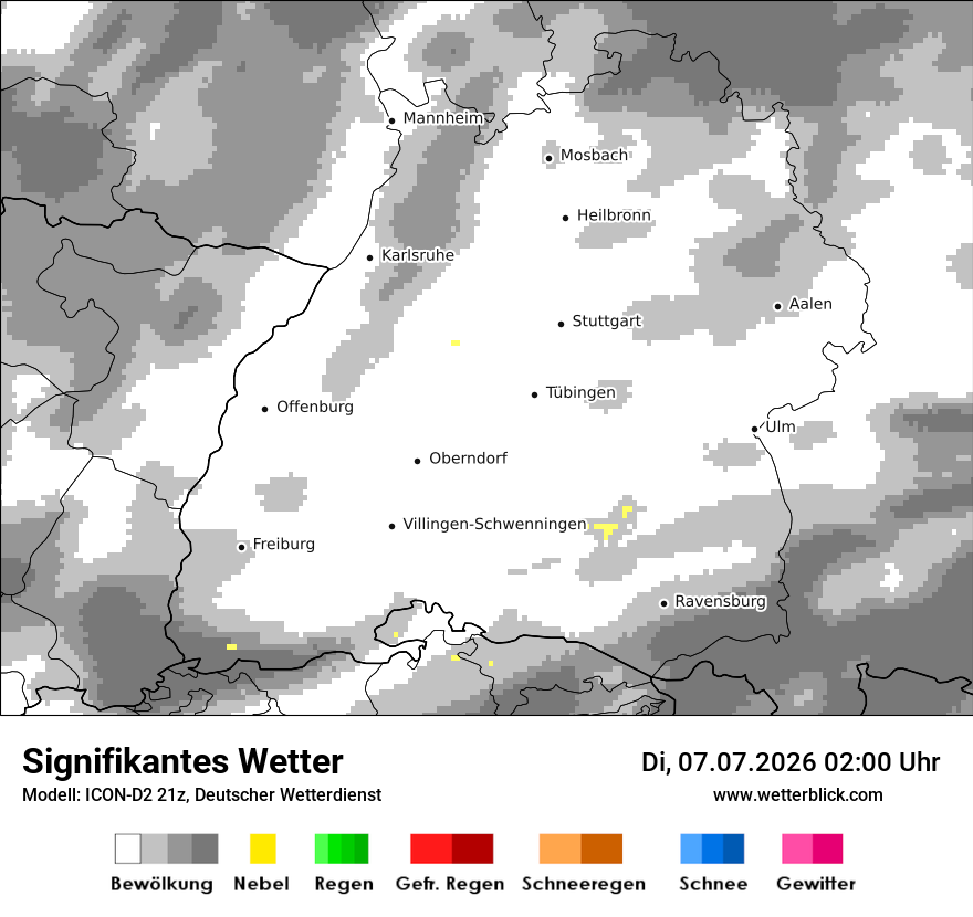 Signifikantes Wetter
