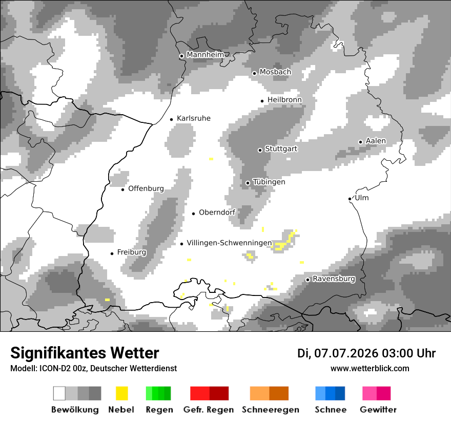 Signifikantes Wetter