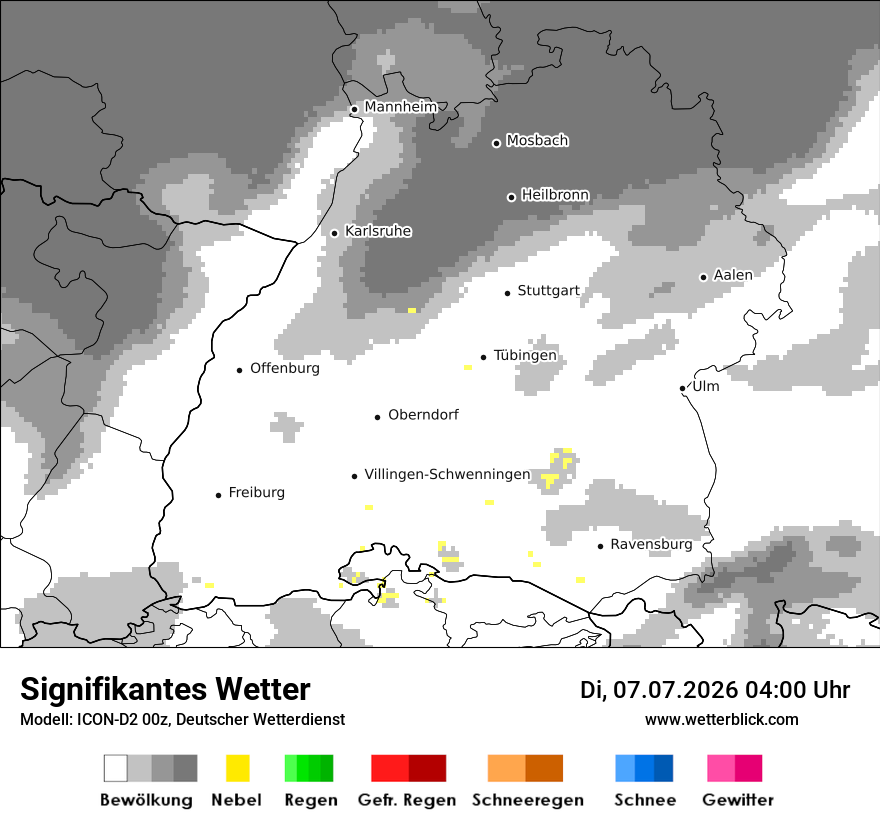 Signifikantes Wetter