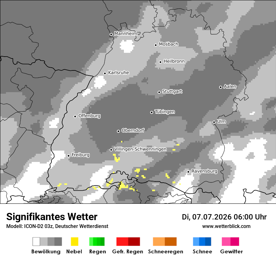 Signifikantes Wetter