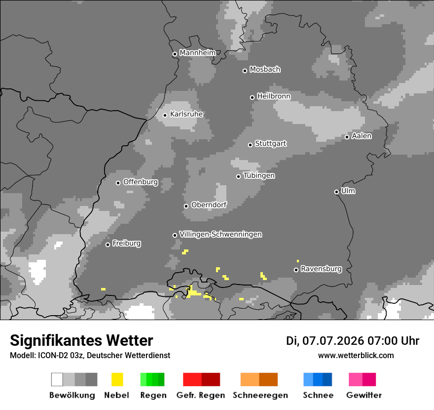 Signifikantes Wetter