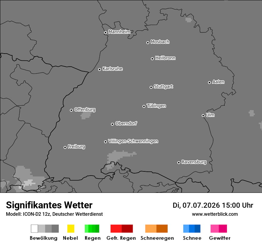 Signifikantes Wetter