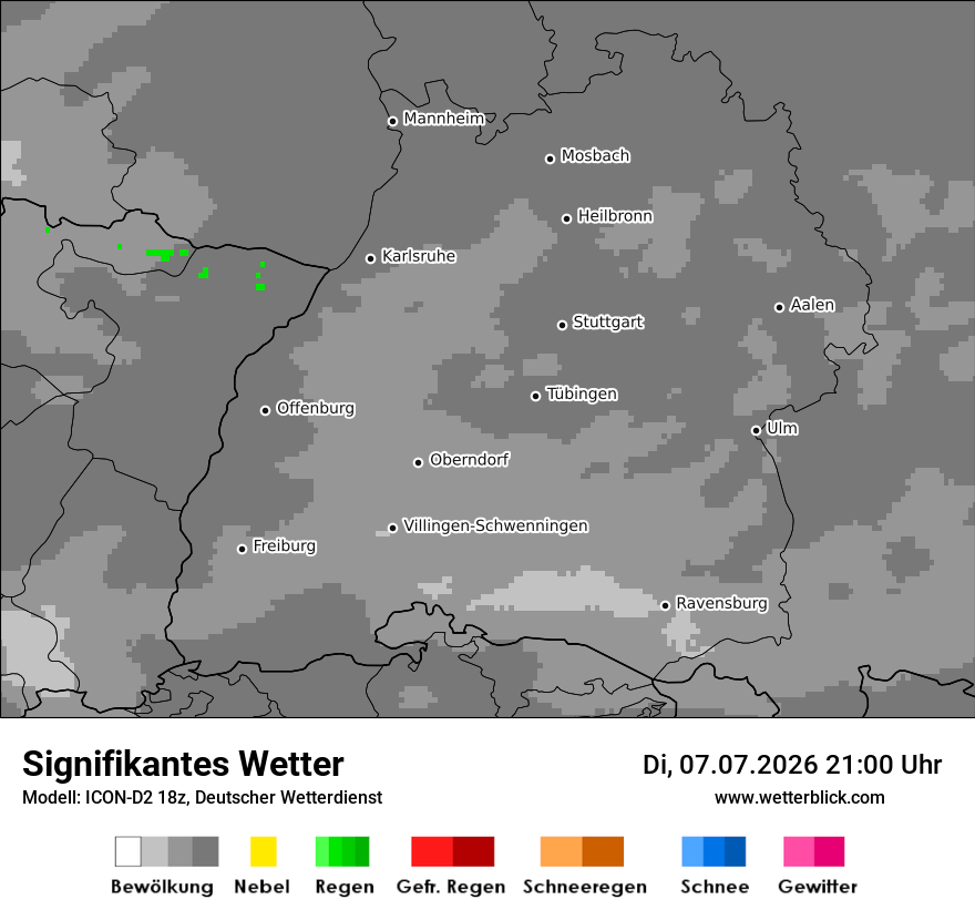 Signifikantes Wetter