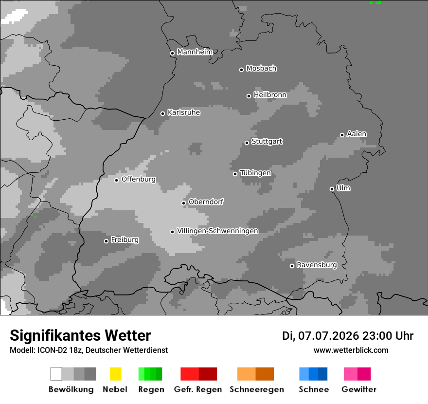 Signifikantes Wetter