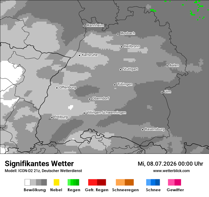 Signifikantes Wetter