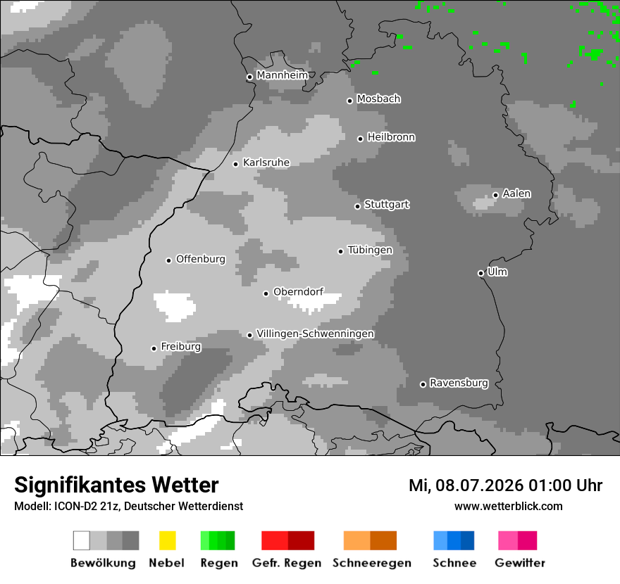 Signifikantes Wetter