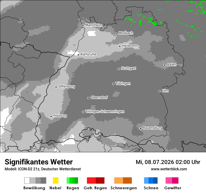 Signifikantes Wetter