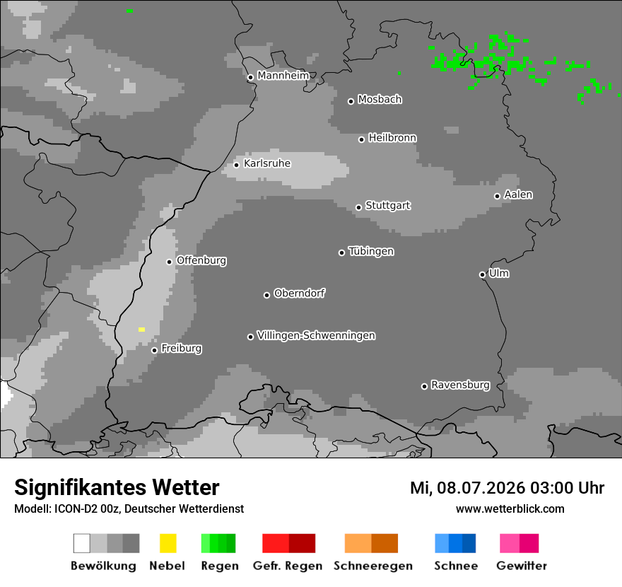 Signifikantes Wetter