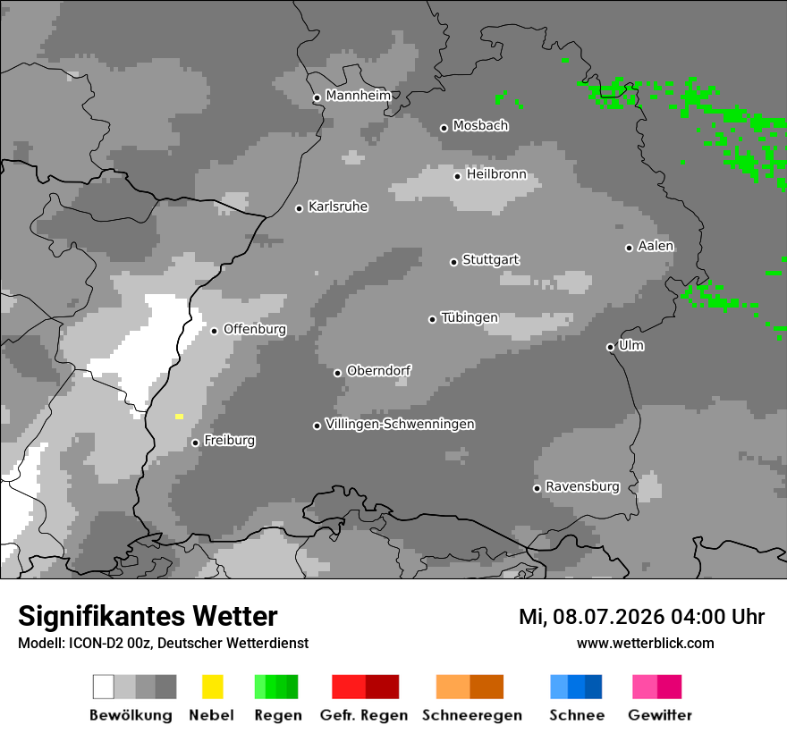 Signifikantes Wetter