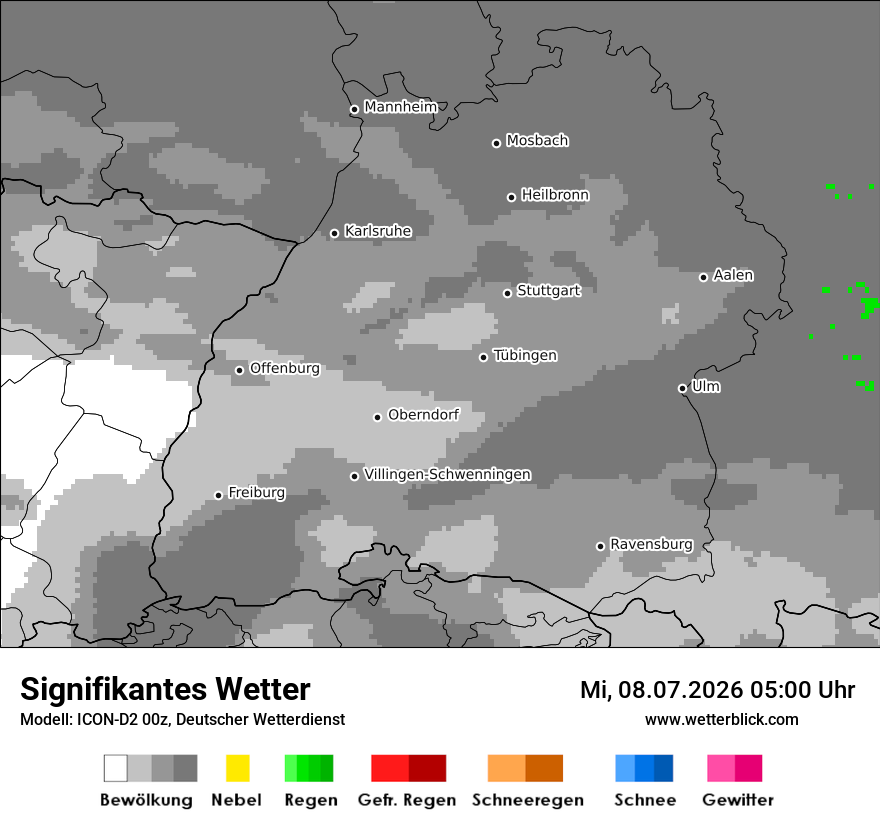 Signifikantes Wetter