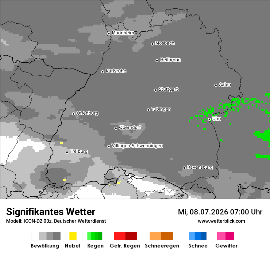 Signifikantes Wetter