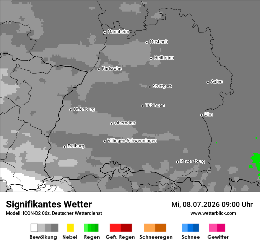 Signifikantes Wetter
