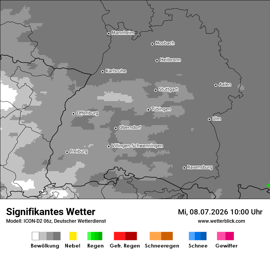 Signifikantes Wetter