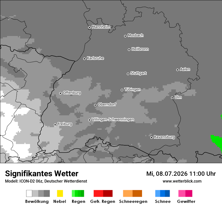 Signifikantes Wetter