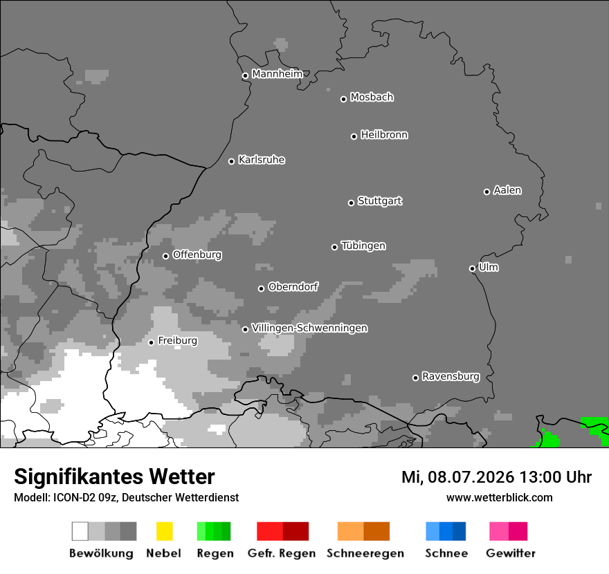 Signifikantes Wetter