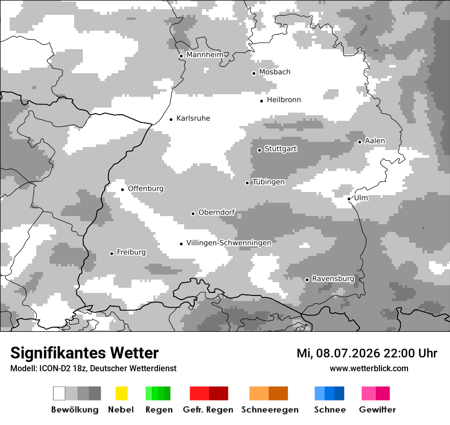 Signifikantes Wetter