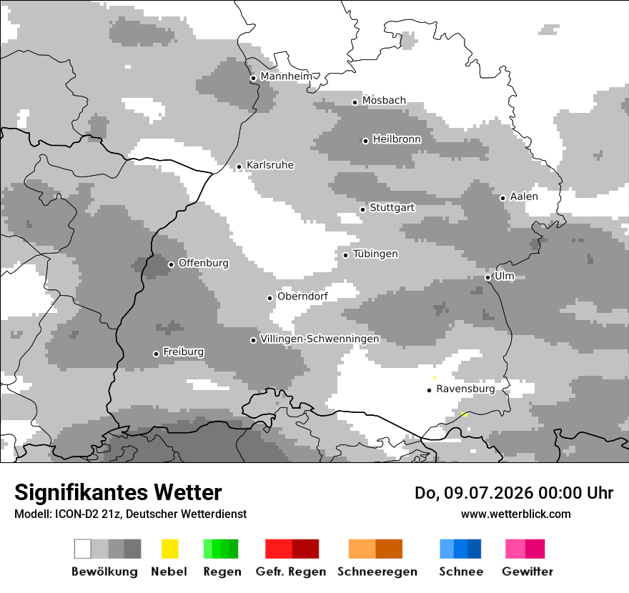 Signifikantes Wetter