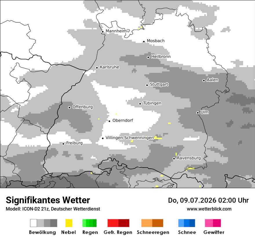 Signifikantes Wetter