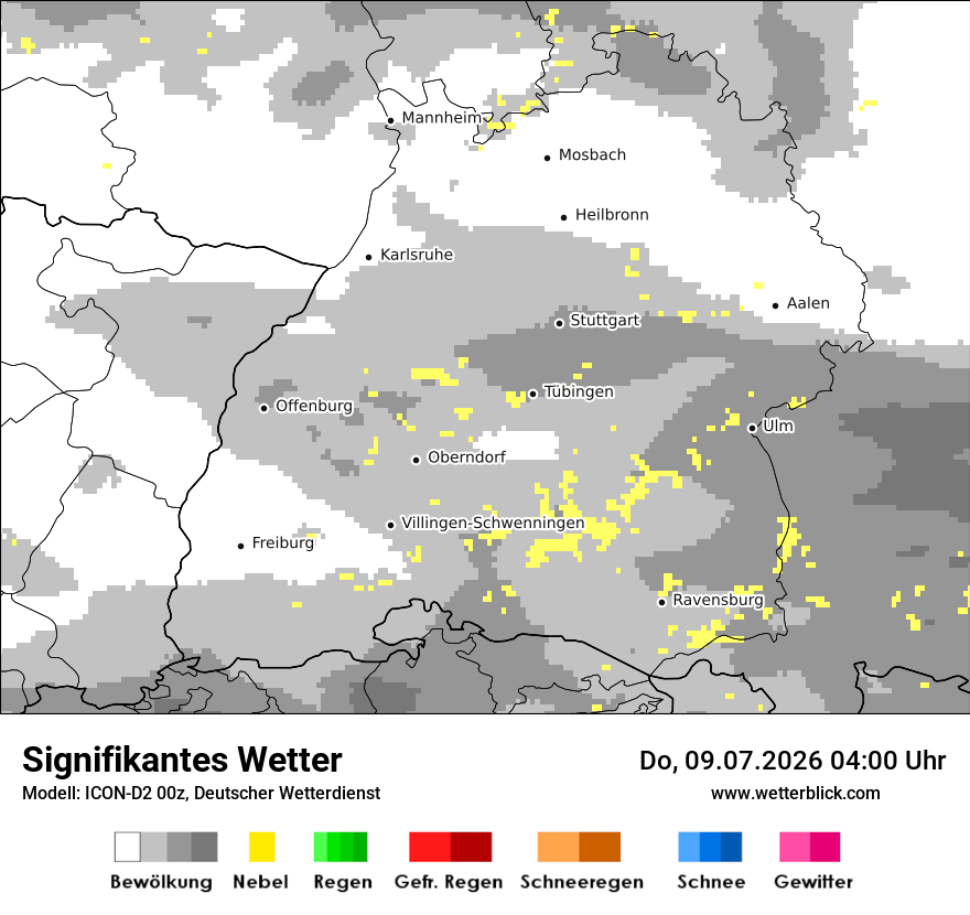 Signifikantes Wetter