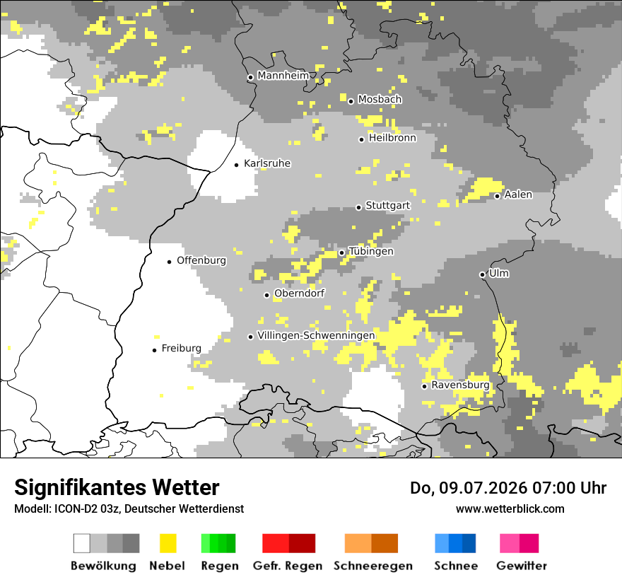 Signifikantes Wetter