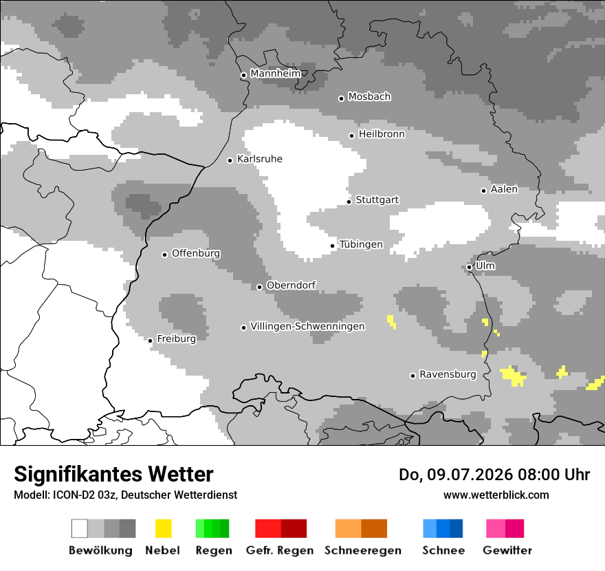 Signifikantes Wetter