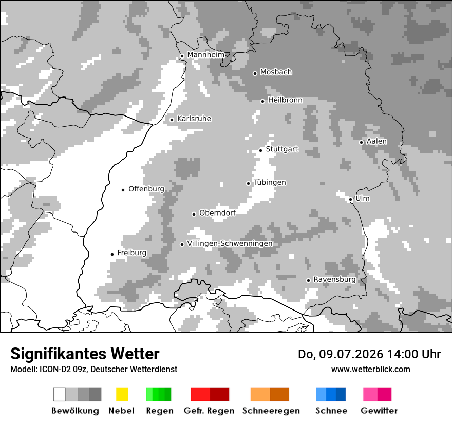 Signifikantes Wetter