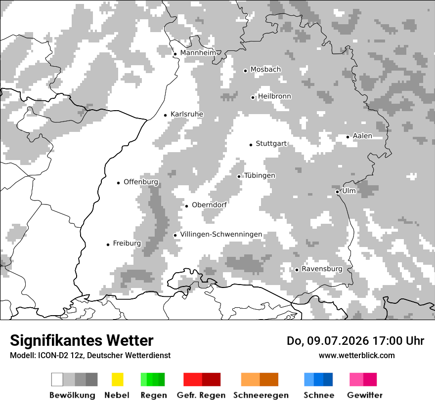 Signifikantes Wetter