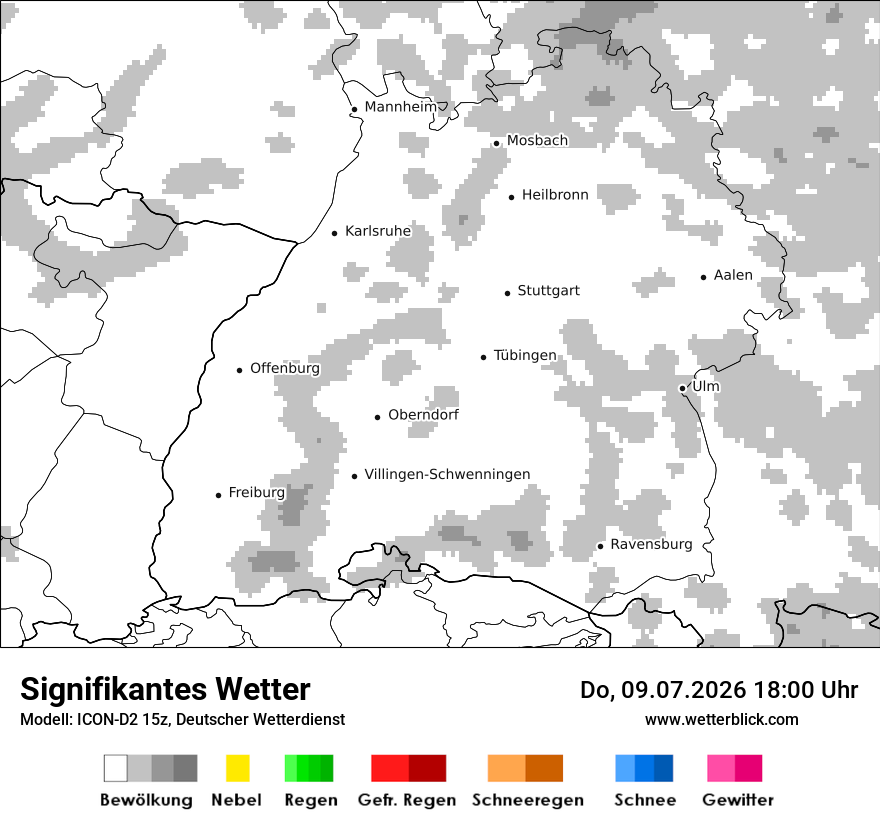 Signifikantes Wetter