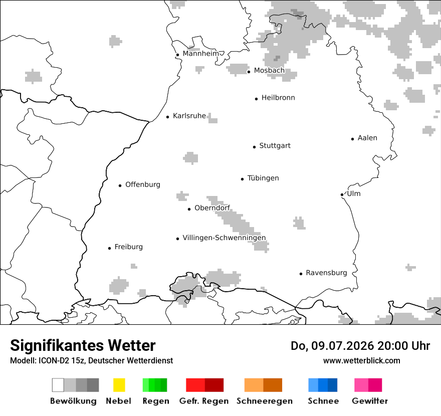 Signifikantes Wetter