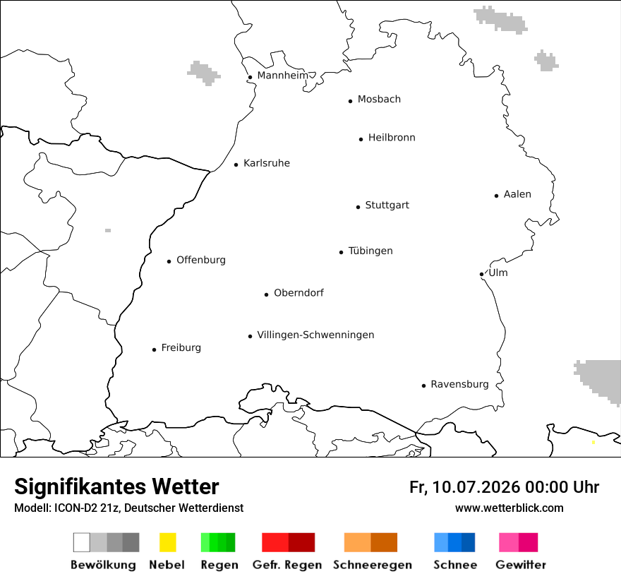 Signifikantes Wetter