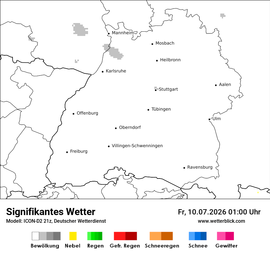 Signifikantes Wetter
