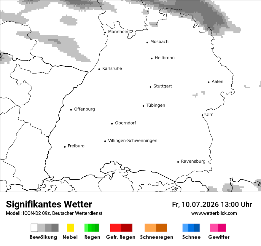 Signifikantes Wetter