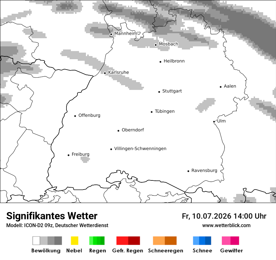 Signifikantes Wetter