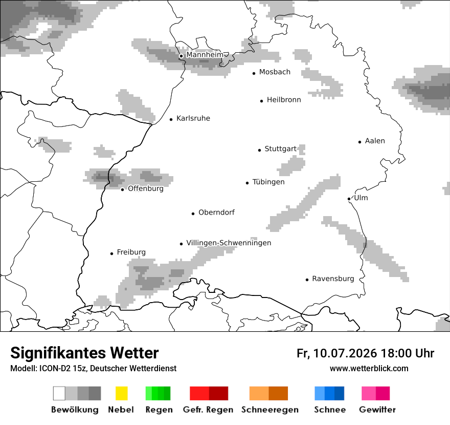 Signifikantes Wetter